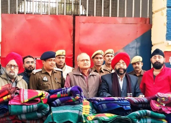 ‘पूर्वांचल सिख वेलफेयर सोसाइटी’ के ‘कंबल’ से ‘कैदियों’ को मिली ‘राहत’