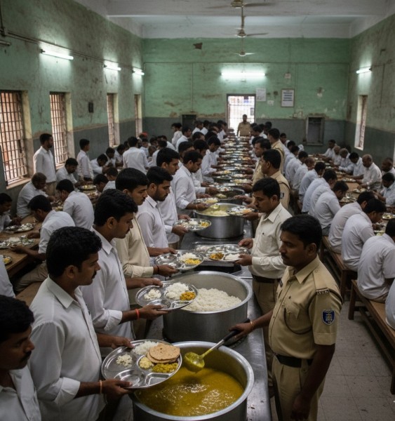 कैदी’ ने मांगी ‘रोटी’ तो ‘अंधा’ कर ‘दिया’