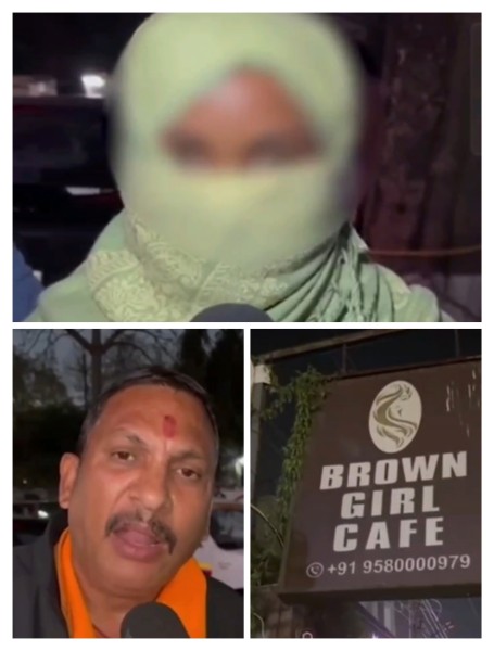 राजधानी के गोमतीनगर इलाके में एक कैफे की आड़ में देह व्यापार