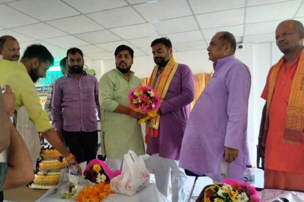 सीडीए में हुआ अभिनन्दन समारोह