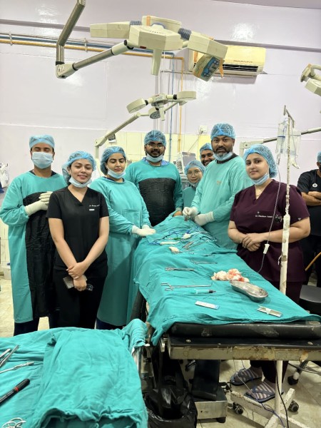 चार वर्षीय बच्ची को मिली नई ज़िंदगी,द्विपक्षीय ब्रांचियल फिस्टुला” का ऑपरेशन हुवा सफल!