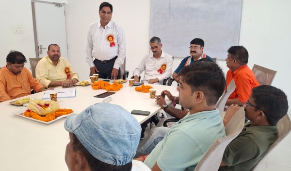 तहसील इकाइयों की मासिक बैठक अनिवार्य रूप से होःद्विवेदी