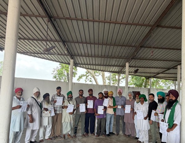 गढ़मुक्तेश्वर तहसील क्षेत्र के ग्राम भगवंतपुर में किसान यूनियन के नेता राकेश टिकैत जी द्वारा पद मोनीत किए गए