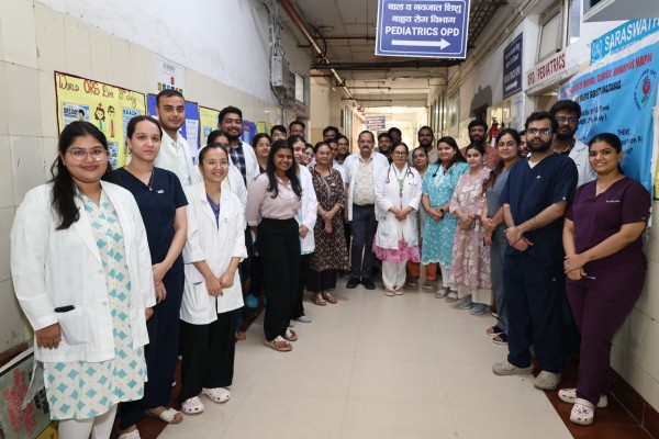 डिहाइड्रेशन से बचाव, हर बच्चे की सुरक्षा”: सिम्स हापुड़ में ओआरएस सप्ताह के अंतर्गत जनजागरूकता अभियान का प्रभावी आयोजन