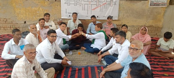 अवैध टोल प्लाजा के खिलाफ हल्ला बोल: गढ़मुक्तेश्वर में अनशन जारी