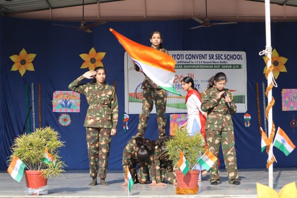 क्रिस्टु ज्योति में गणतंत्र दिवस समारोह आयोजित किया गया।