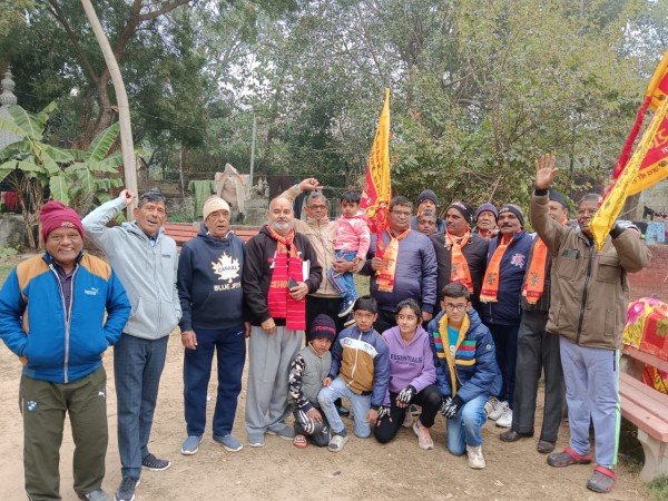 भगवान परशुराम भवन सैक्टर 37 सी चंडीगढ़ में श्रीमद्भागवत कथा शुभारम्भ