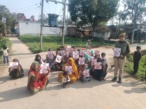 लालगंज पुलिस ने हरैया में किया बहू-बेटी सम्मेलनः