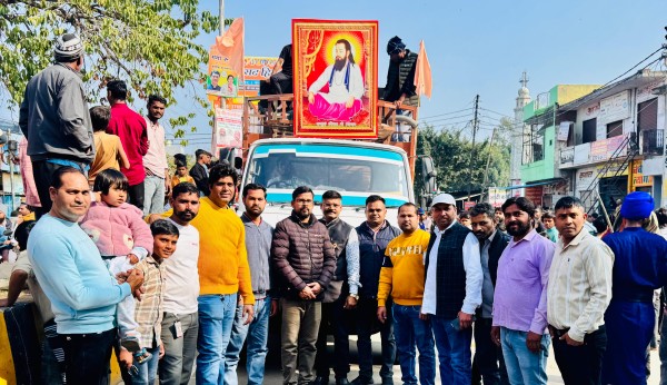 श्रद्धाभाव के साथ धूमधाम से मनाई गई संत शिरोमणि रविदास जयंती