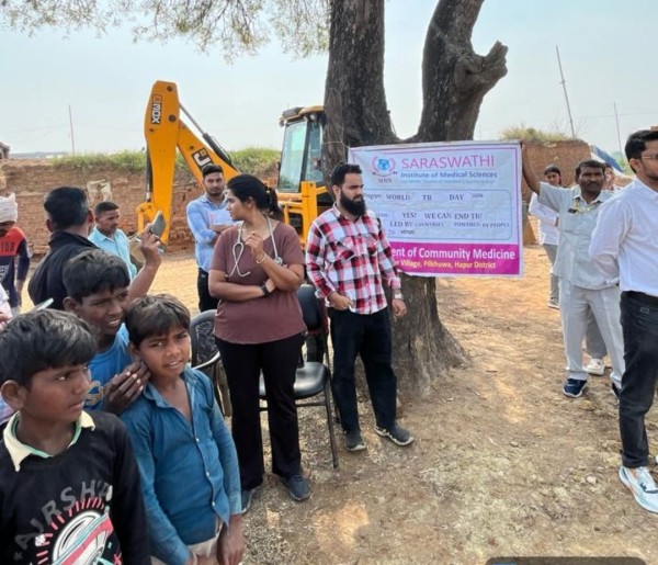 सरस्वती इंस्टीट्यूट ऑफ मेडिकल साइंसेज़ द्वारा विश्व क्षय रोग दिवस 2026 पर व्यापक जन-जागरूकता अभियान